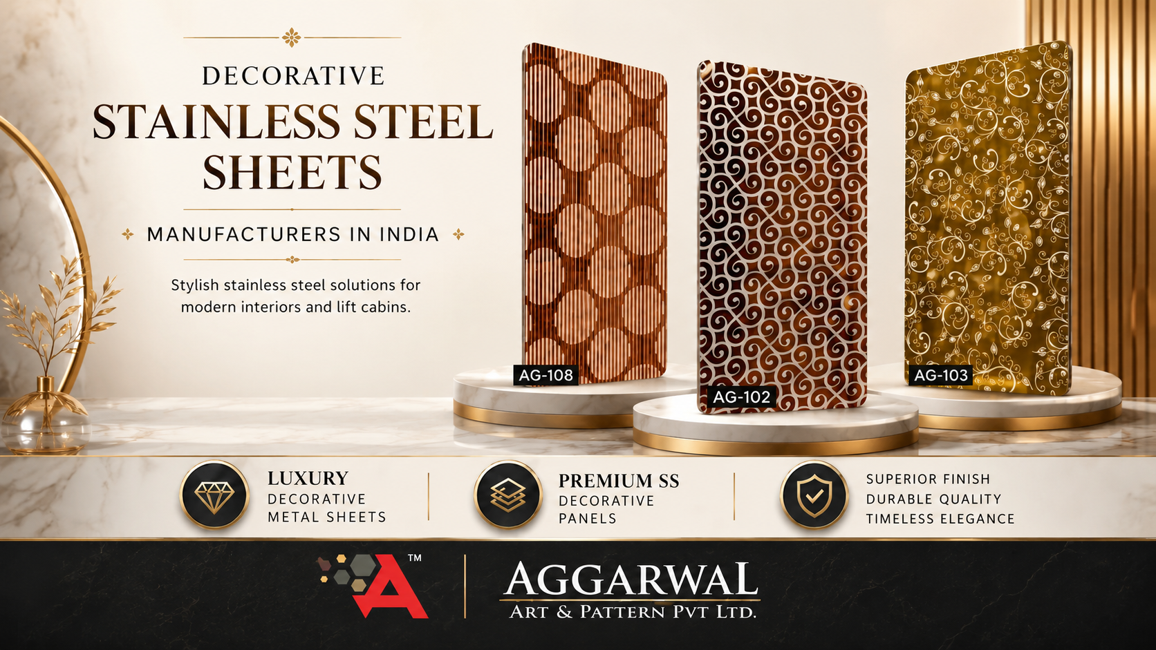 Decorative Stainless Steel Sheets